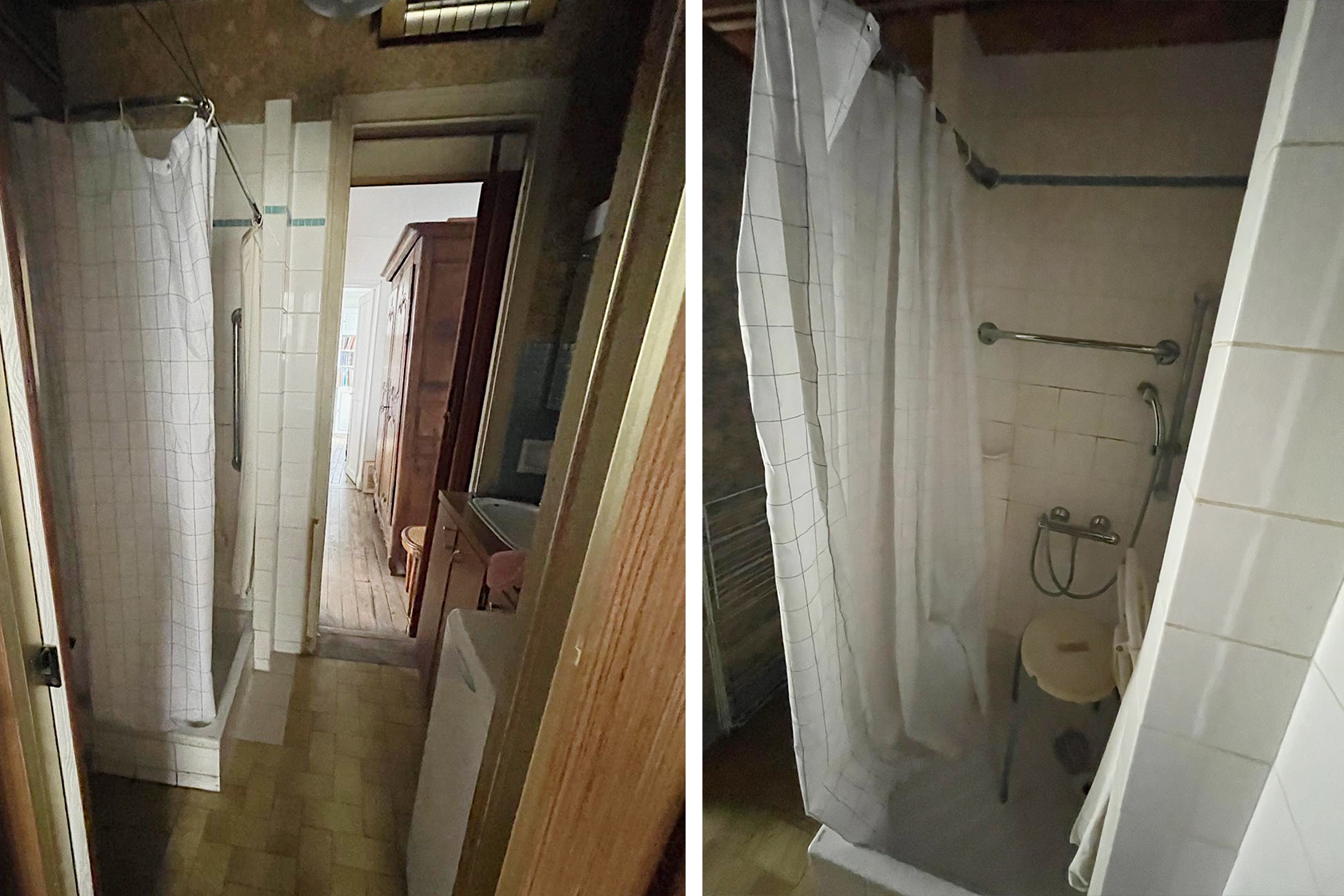 Paris apartment before renovation