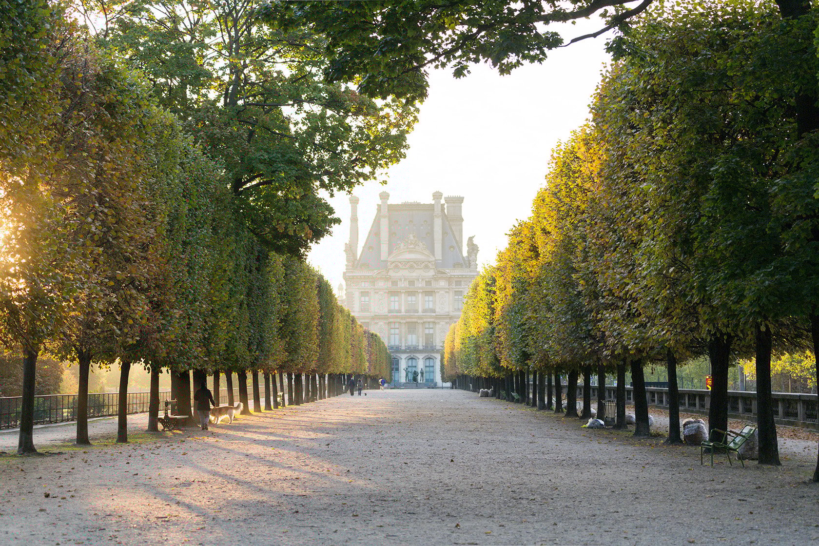 Paris Tuileries autumn walk