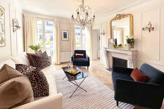 Beaux Rêves - Fully Furnished Apartment With Sumptuous Elegance & Eiffel Views Fractional