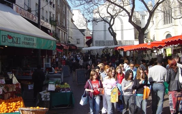Rue Mouffetard Market Street