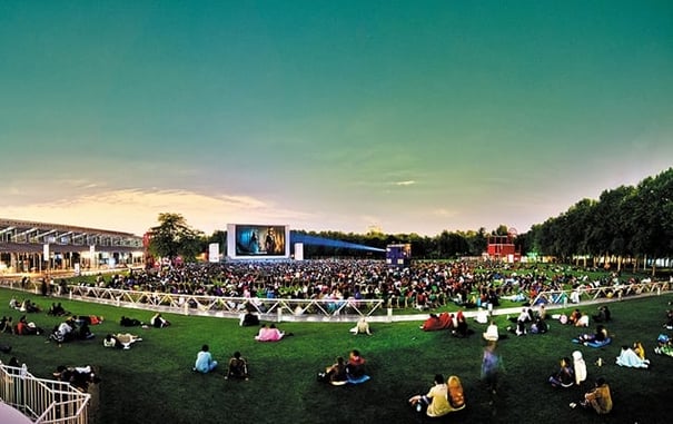 Open-Air Cinema at Parc de la Villette