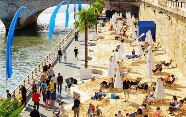 Paris Plages (Paris Beach)