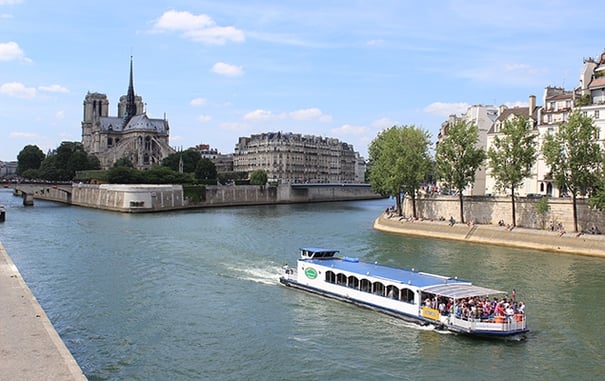 1. Take a cruise down the Seine River