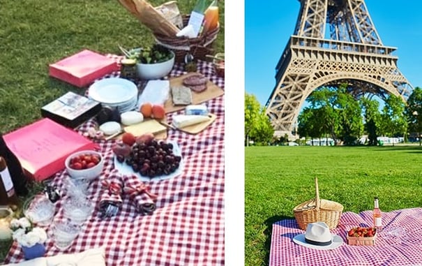 Picnic in your favorite Parisian location