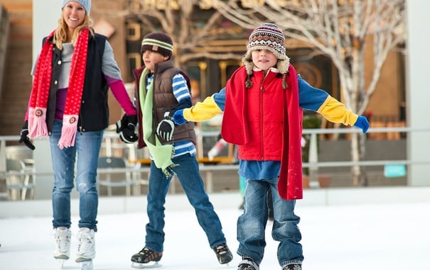 Ice Skating in Paris