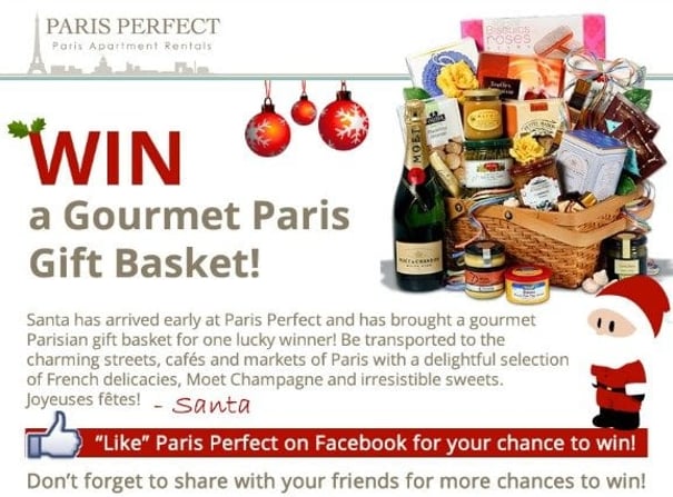 Happy Holidays – Win a Gourmet Paris Gift Basket!