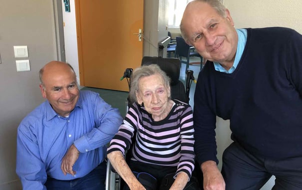 French Family Update: Ninette Turns 102