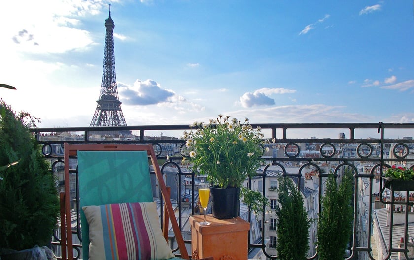 Why is the Chateau Latour apartment in Paris better than the Shangri La?