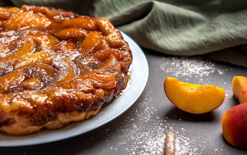 Delicious Peach Tarte Tatin Recipe