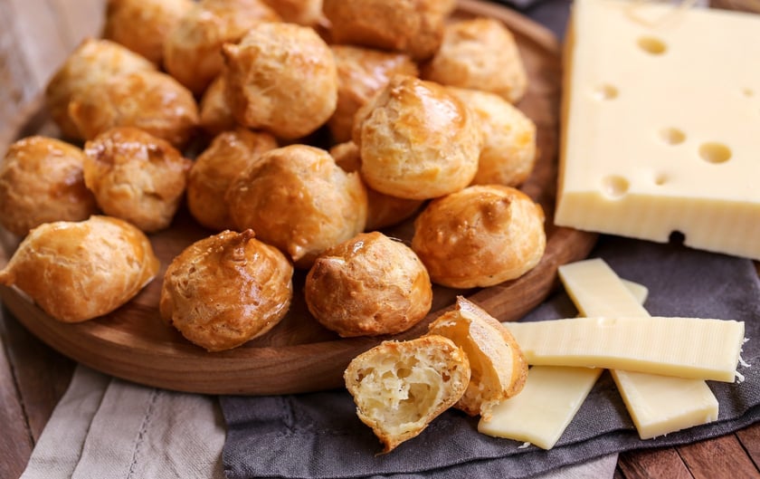 Gougères: French Cheese Puffs Recipe