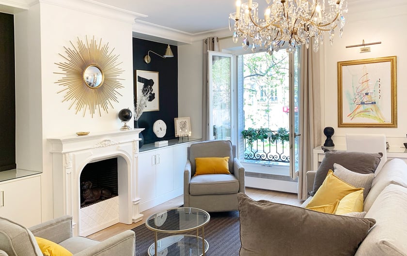 A Glam Before & After Transformation of the Beaujolais Apartment