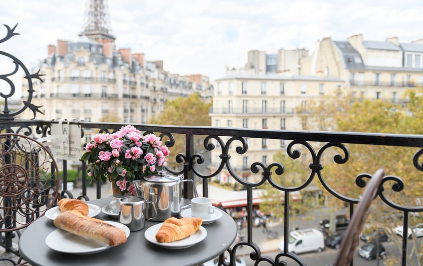 The Beauty of a Parisian Balcony