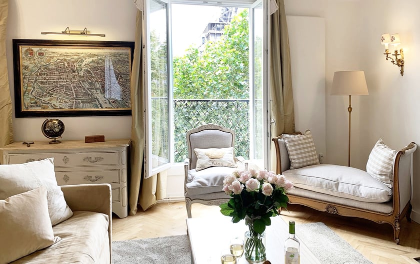 The Before & After Story of the Stunning Saint Emilion Apartment in Paris