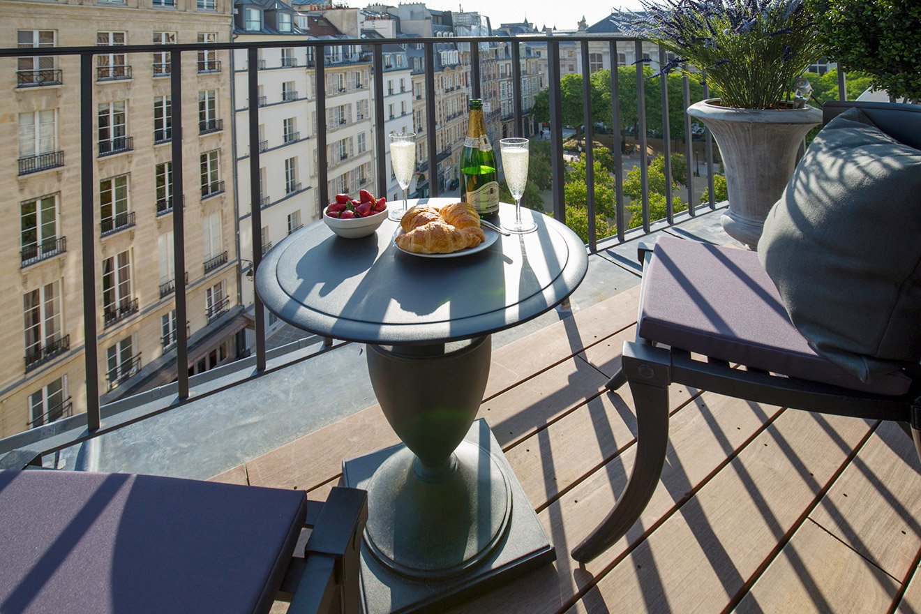 Place Dauphine Duplex One Bedroom Apartment Rental Paris