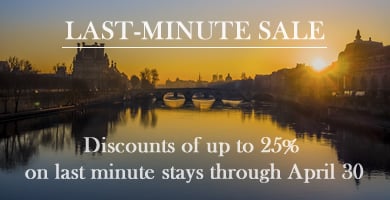 Paris Perfect Offers Discounts up to 25% and Two Free Seine Cruise Tickets on Last-Minute Spring Bookings