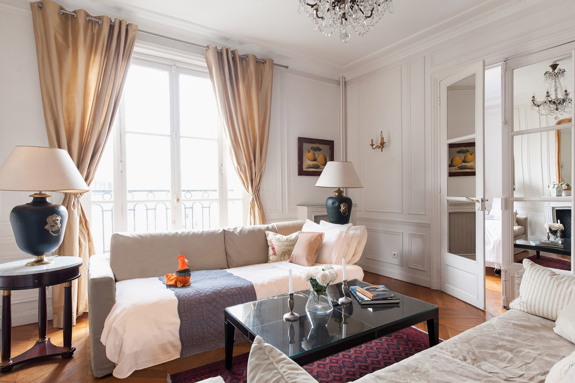 Book Bedroom Paris Apartment Short Term Rental near Champ de Mars