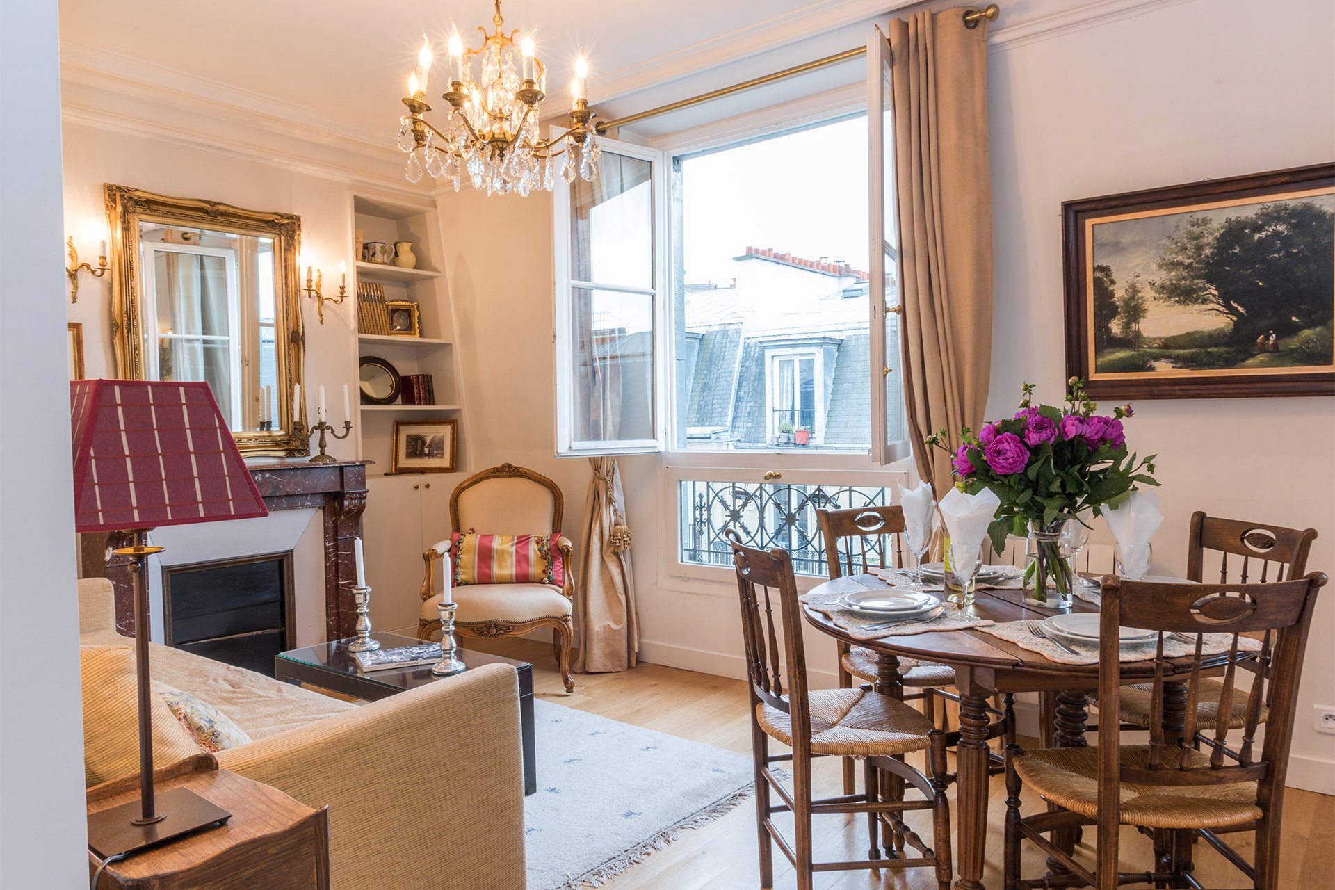2 Bedroom Left Bank Apartment With Eiffel Tower Views Paris Perfect