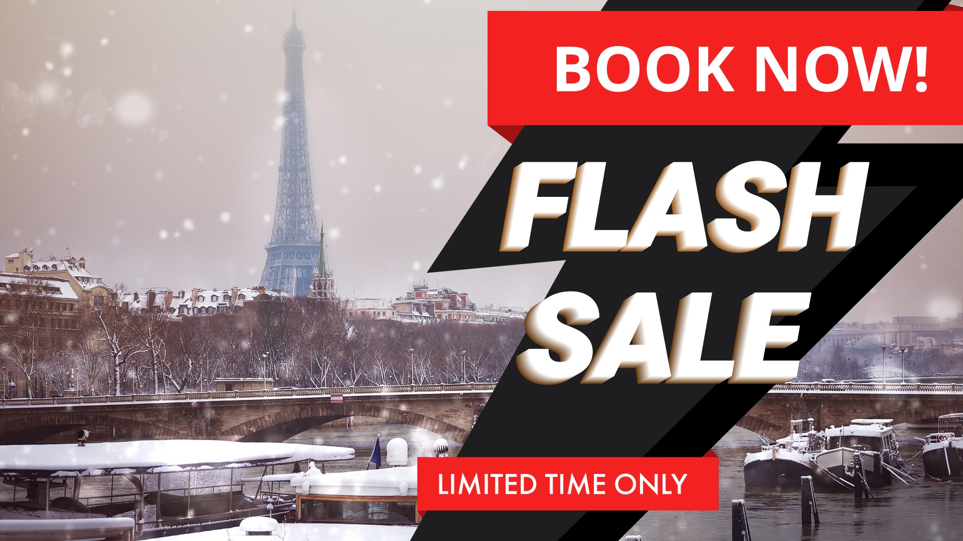 Save Up To 25% With Our Last-Minute Flash Sale
