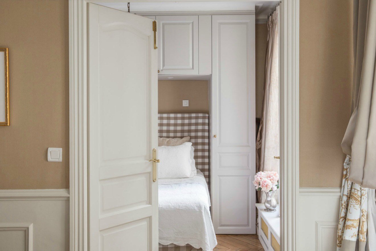Second bedroom is accessed via bedroom one or hallway